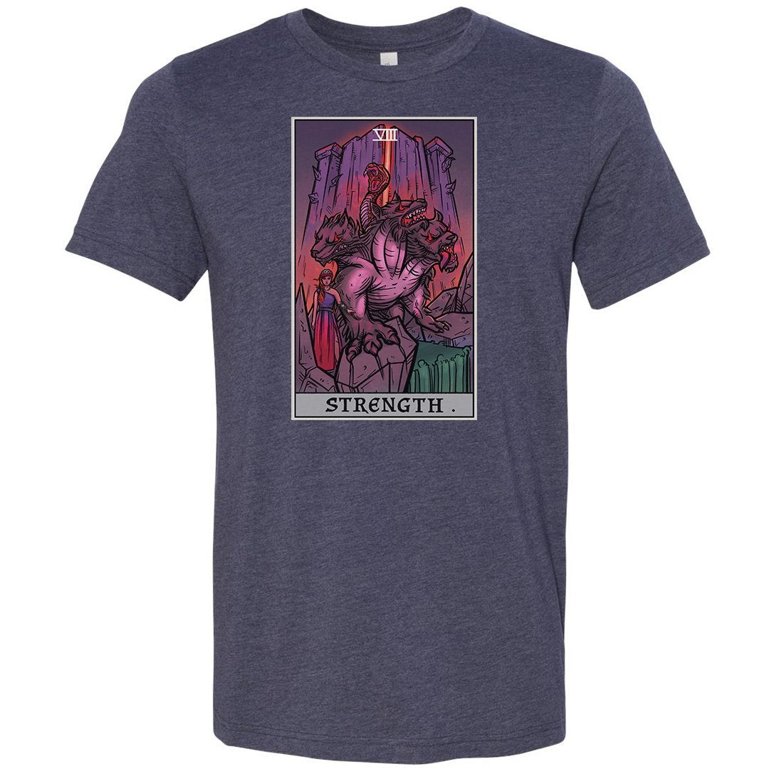 Strength Tarot Card - Ghoulish Edition Unisex T-Shirt | The Ghoulish Garb